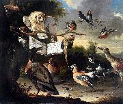 HONDECOETER, Melchior d Das Vogelkonzert USA oil painting artist